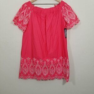 NWT New York & Company Off The Shoulder Dress with Pockets Size L